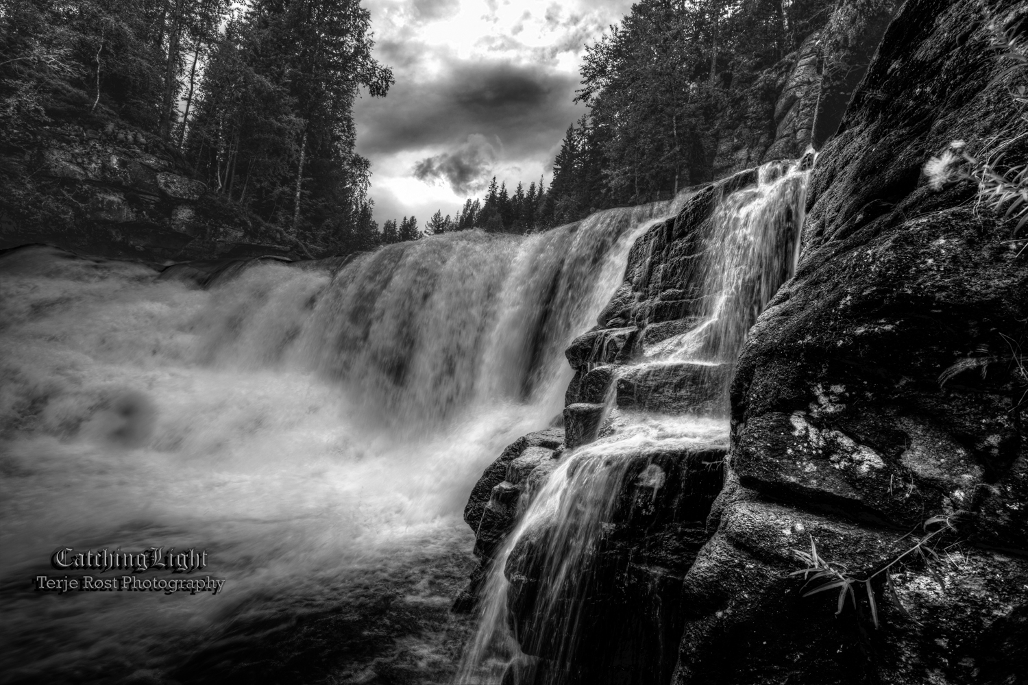 2020 07 27 Gåfossen B&W Resized (1 of 1)